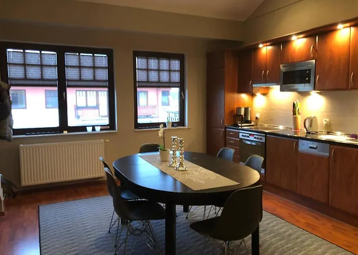 Apartmán Poland Luxury Penthouse Sleeps 9 Svinoústí